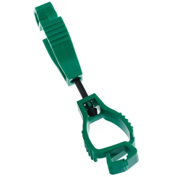 1940 Dual Small End clip, Green, Glove Guard, Mfr#: 1940GN